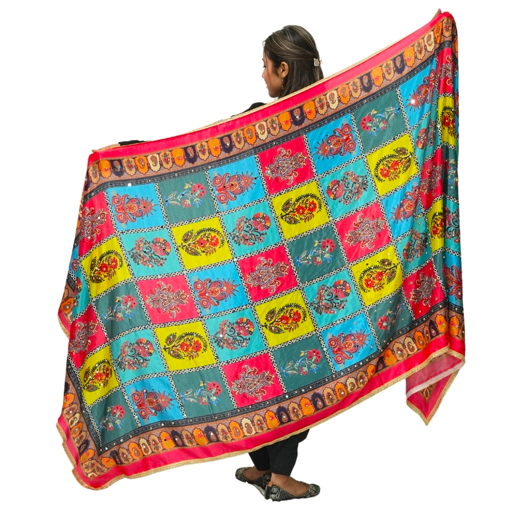 Vibrant Multicolor Dupatta 