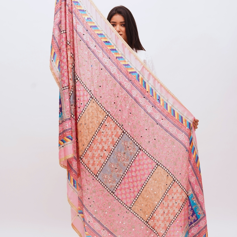 Digital print dupatta 