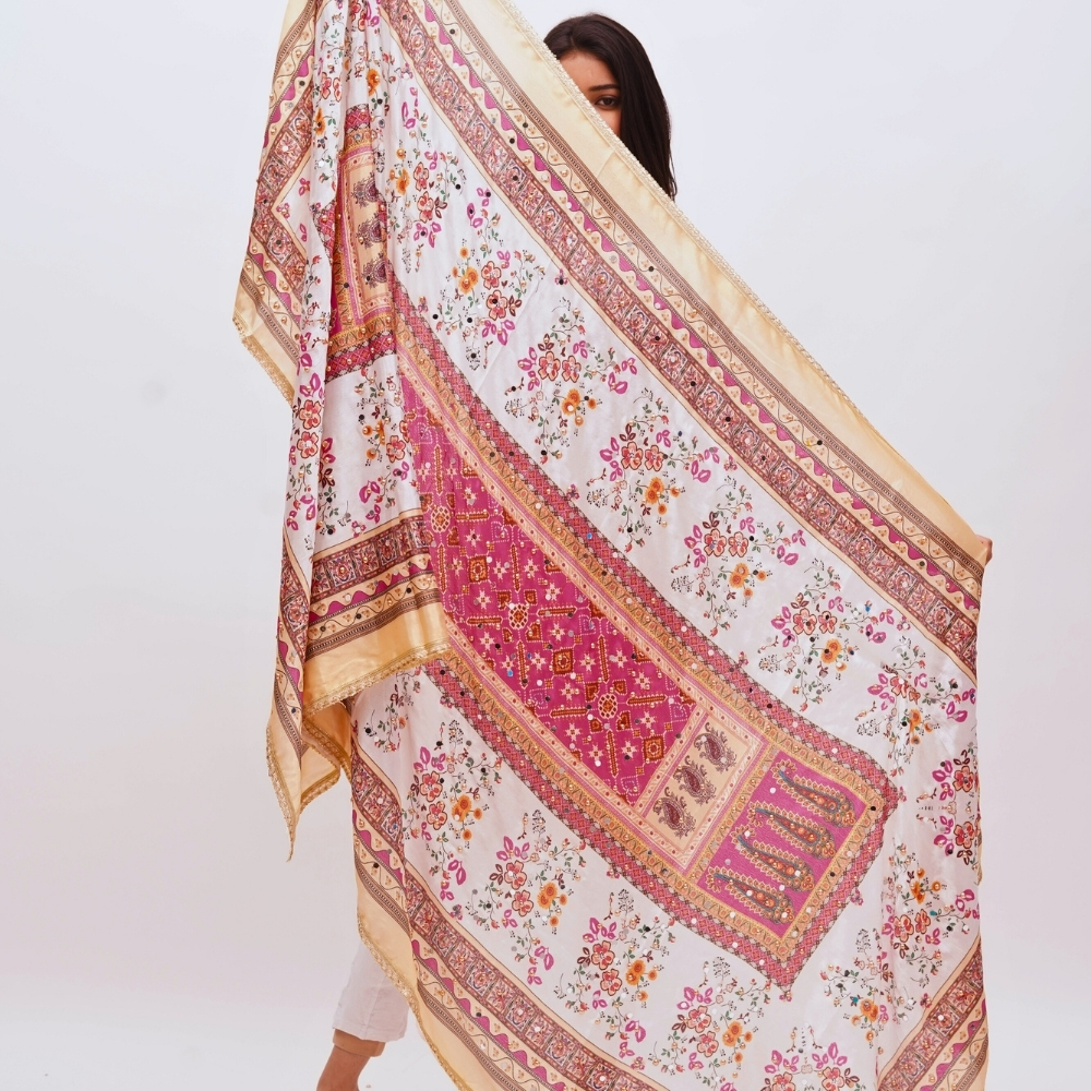 Digital print dupatta 